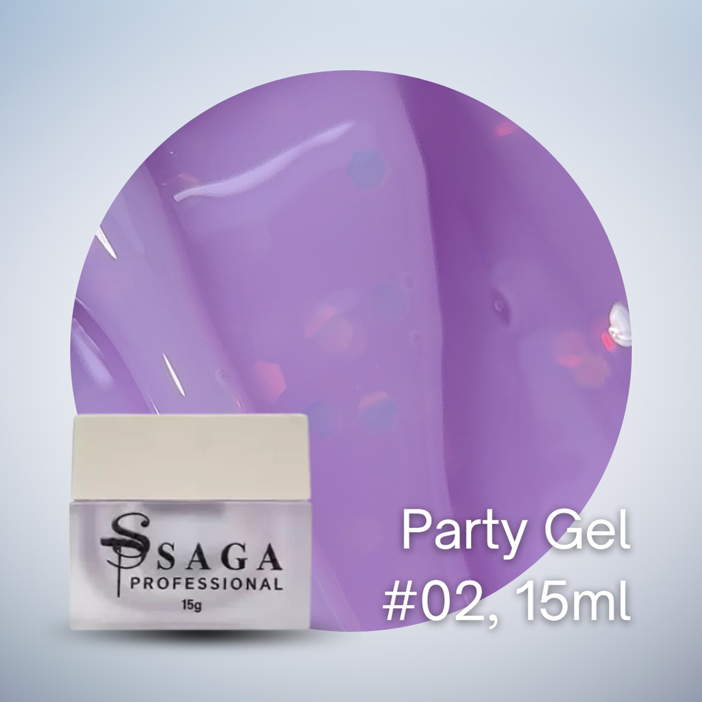 SAGA Party Builder Gel Collection, 15ml