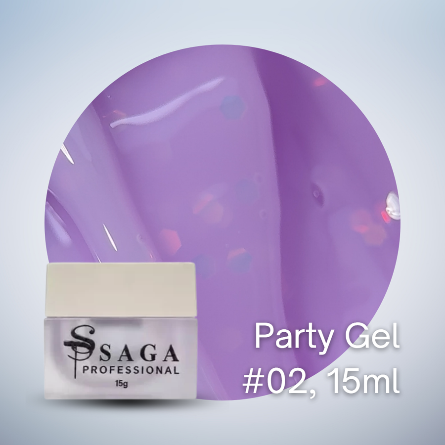 SAGA Party Builder Gel Collection, 15ml
