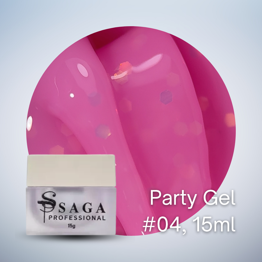 SAGA Party Builder Gel Collection, 15ml