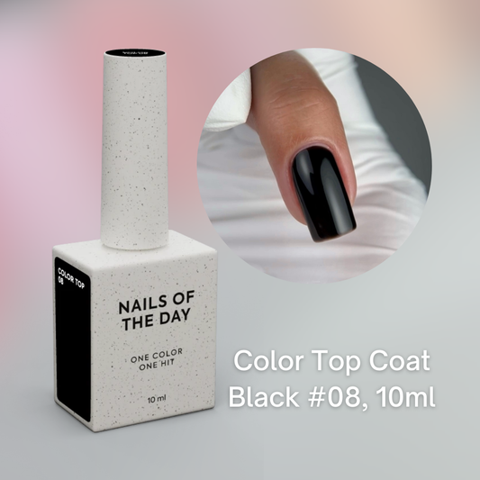 NAILSOFTHEDAY Color Top Coat , 10 ml