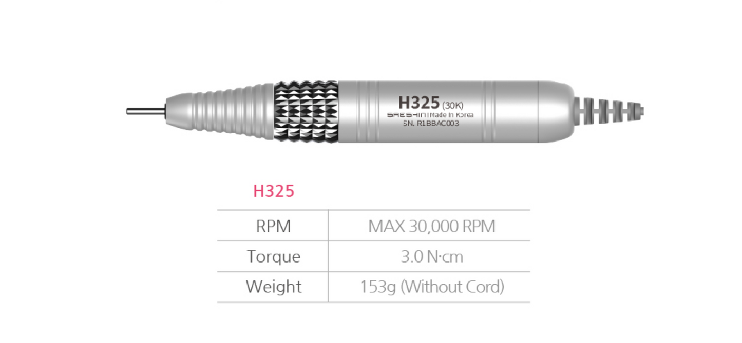 Saeshin Thumb / H325 (WIRELESS), 30K RPM (Black)