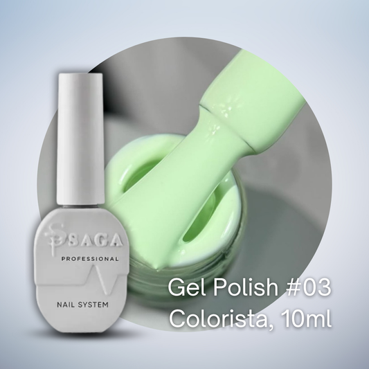 Saga Colorist Gel Polish, 10ml