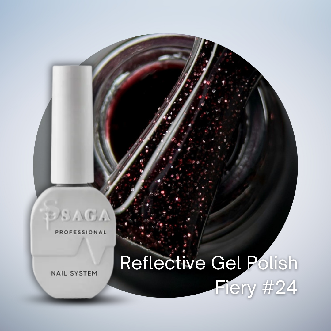 Saga Reflective "Fiery" Gel Polish