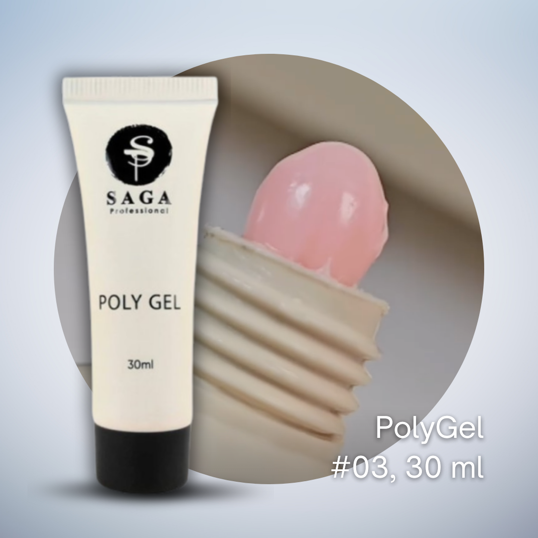 Saga Polygel, 30 ml