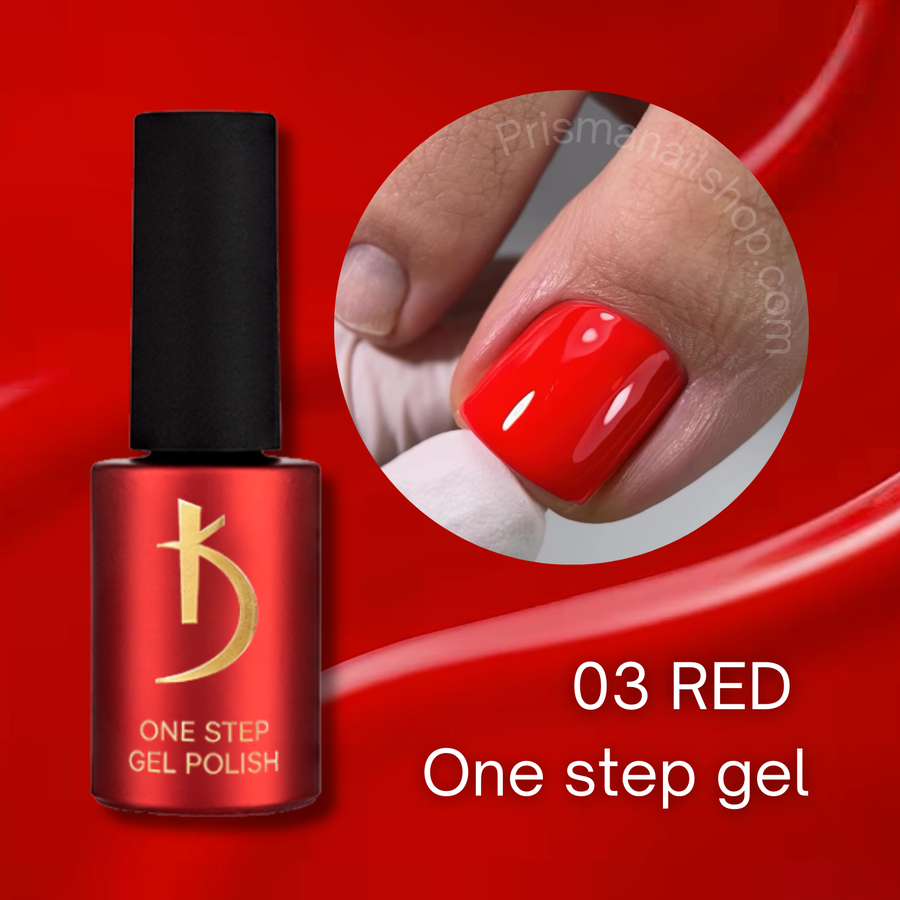 KODI 3-in-1 One Step Gel Polish Gel, 7 ml
