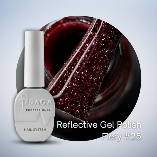 Saga Reflective "Fiery" Gel Polish