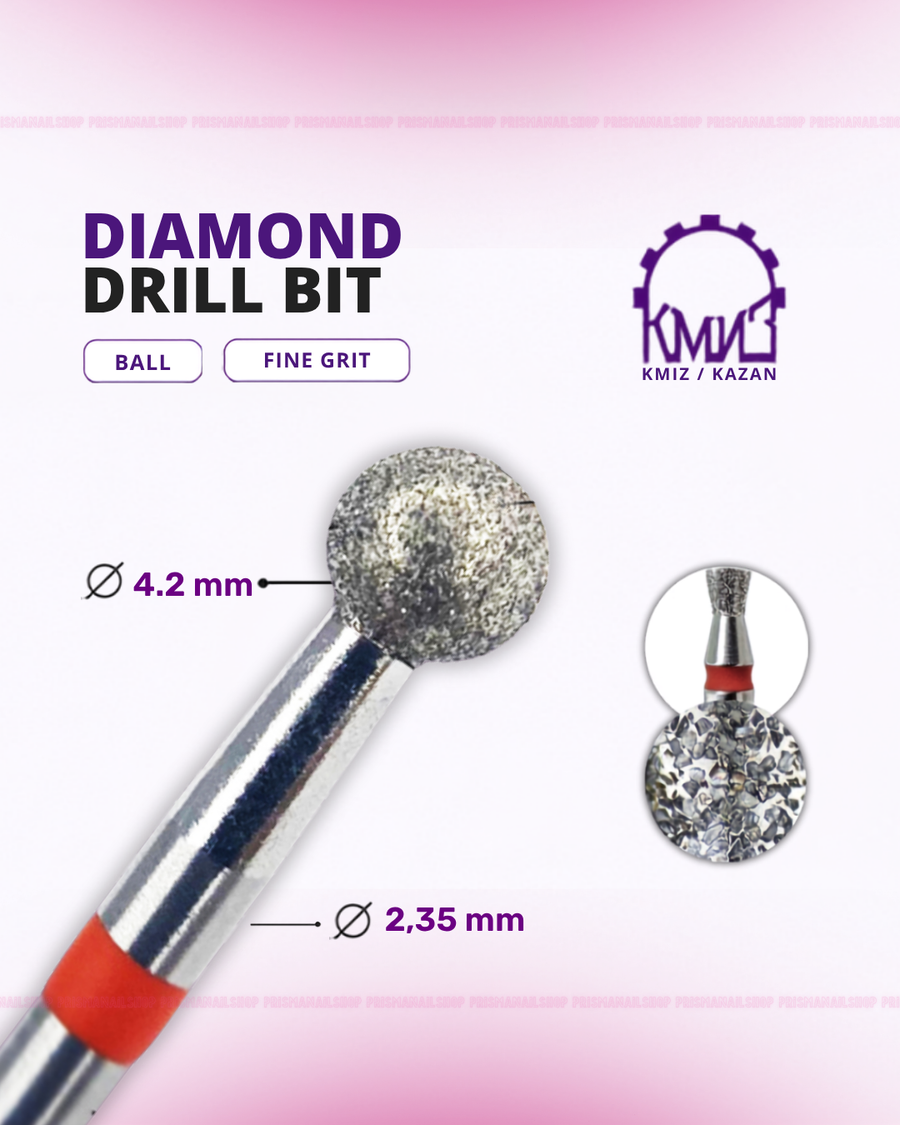 KMIZ Diamond Ball Nail Drill Bit