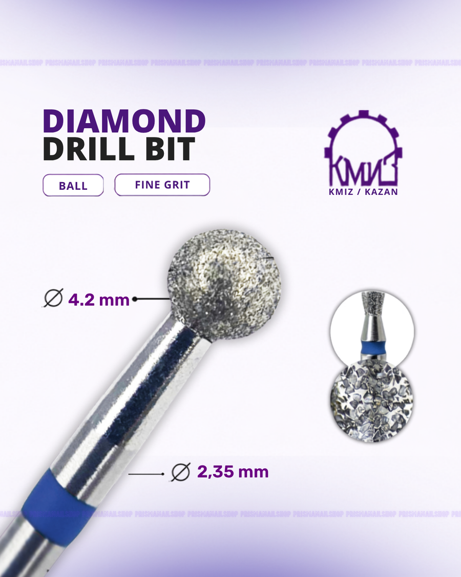 KMIZ Diamond Ball Nail Drill Bit