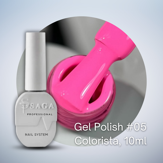 Saga Colorist Gel Polish, 10ml