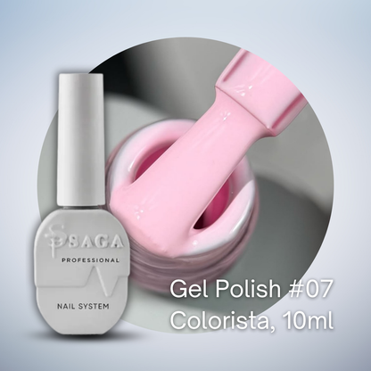 Saga Colorist Gel Polish, 10ml