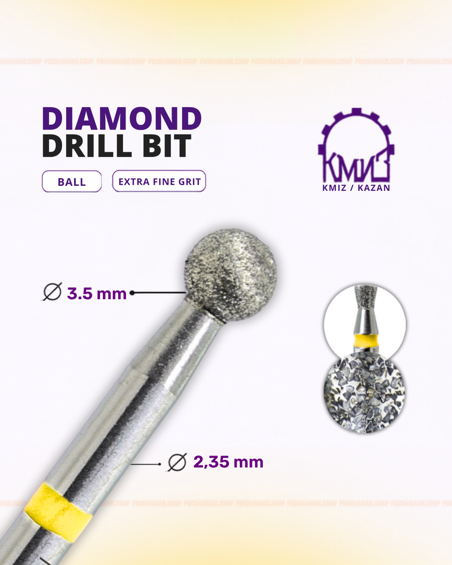 KMIZ Diamond Ball Nail Drill Bit