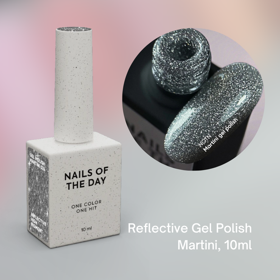 NAILSOFTHEDAY Reflective Gel Color,  10 ml