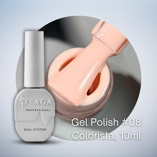 Saga Colorist Gel Polish, 10ml