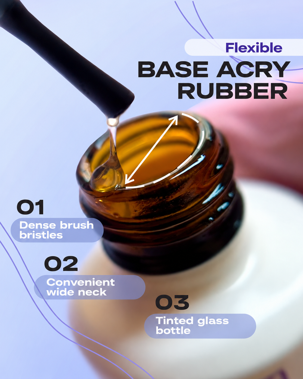 BSG Universal Base ACRY Rubber 20 ml