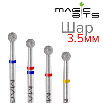 MAGIC BITS Ball Shape Nail Bit 3.5mm