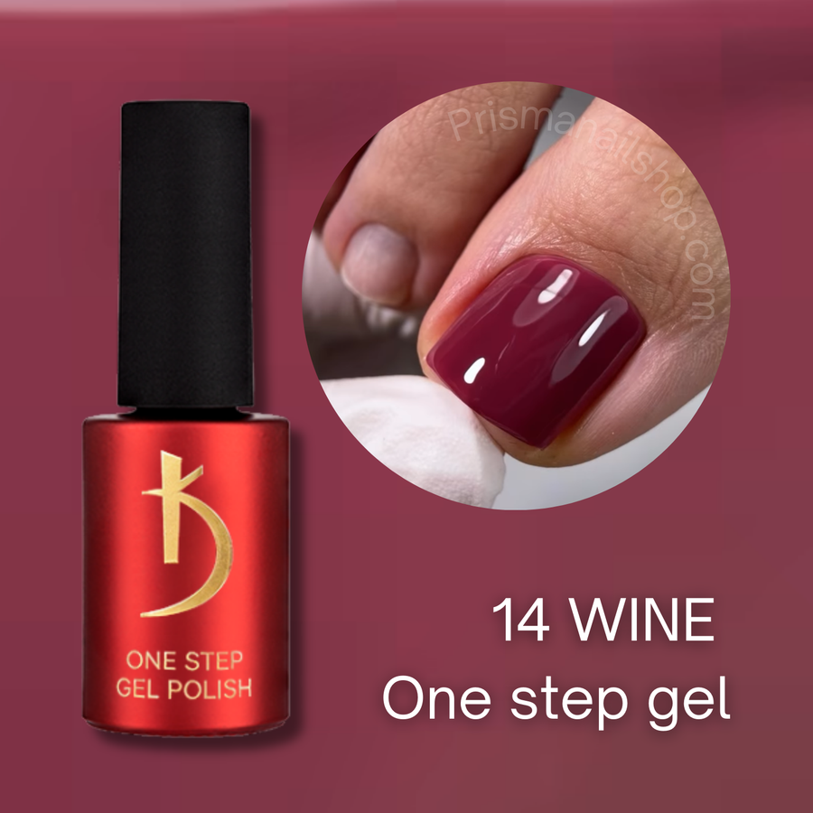 KODI 3-in-1 One Step Gel Polish Gel, 7 ml