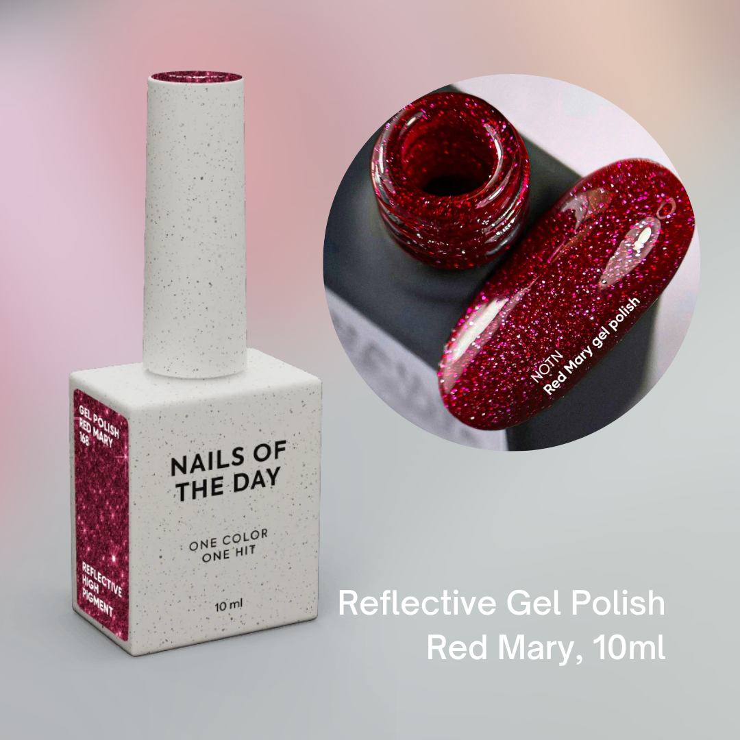 NAILSOFTHEDAY Reflective Gel Color,  10 ml