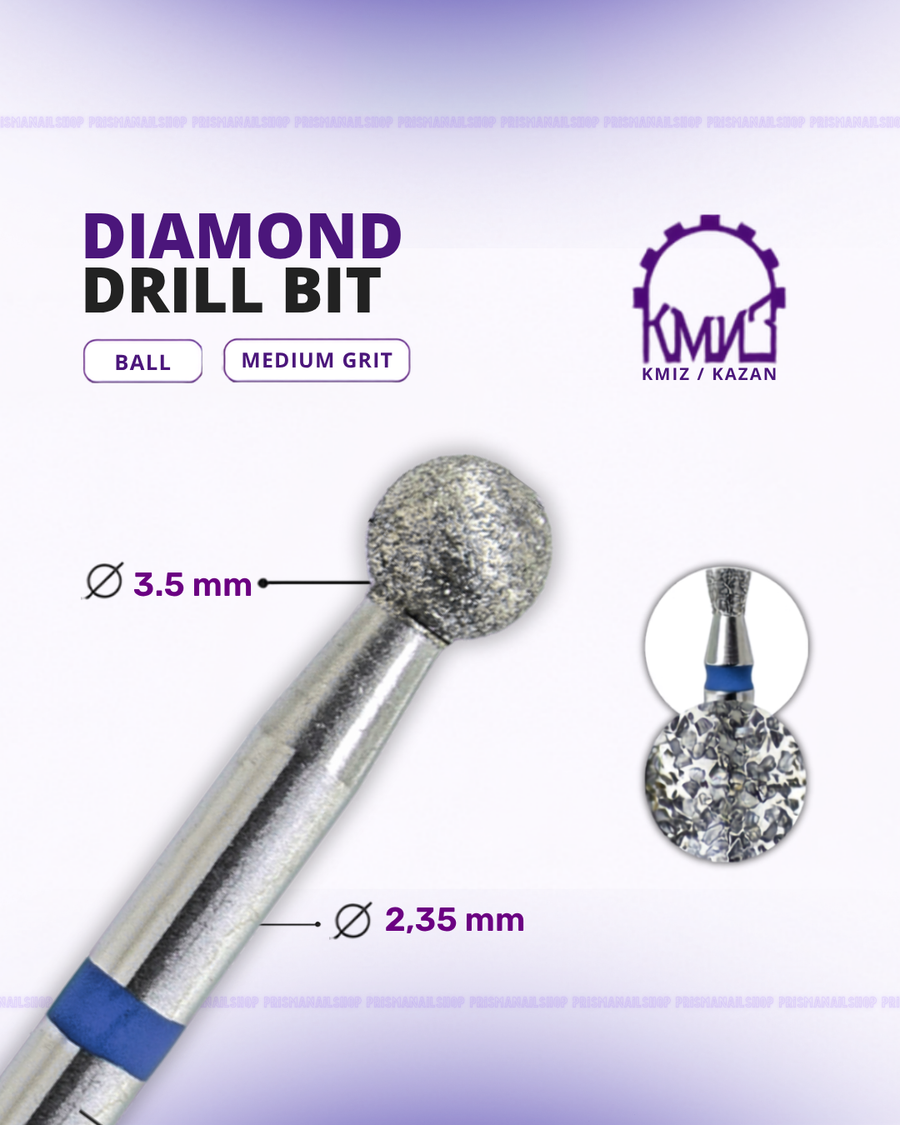 KMIZ Diamond Ball Nail Drill Bit