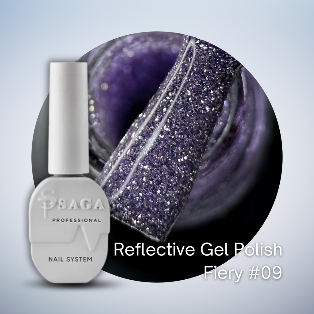 Saga Reflective "Fiery" Gel Polish