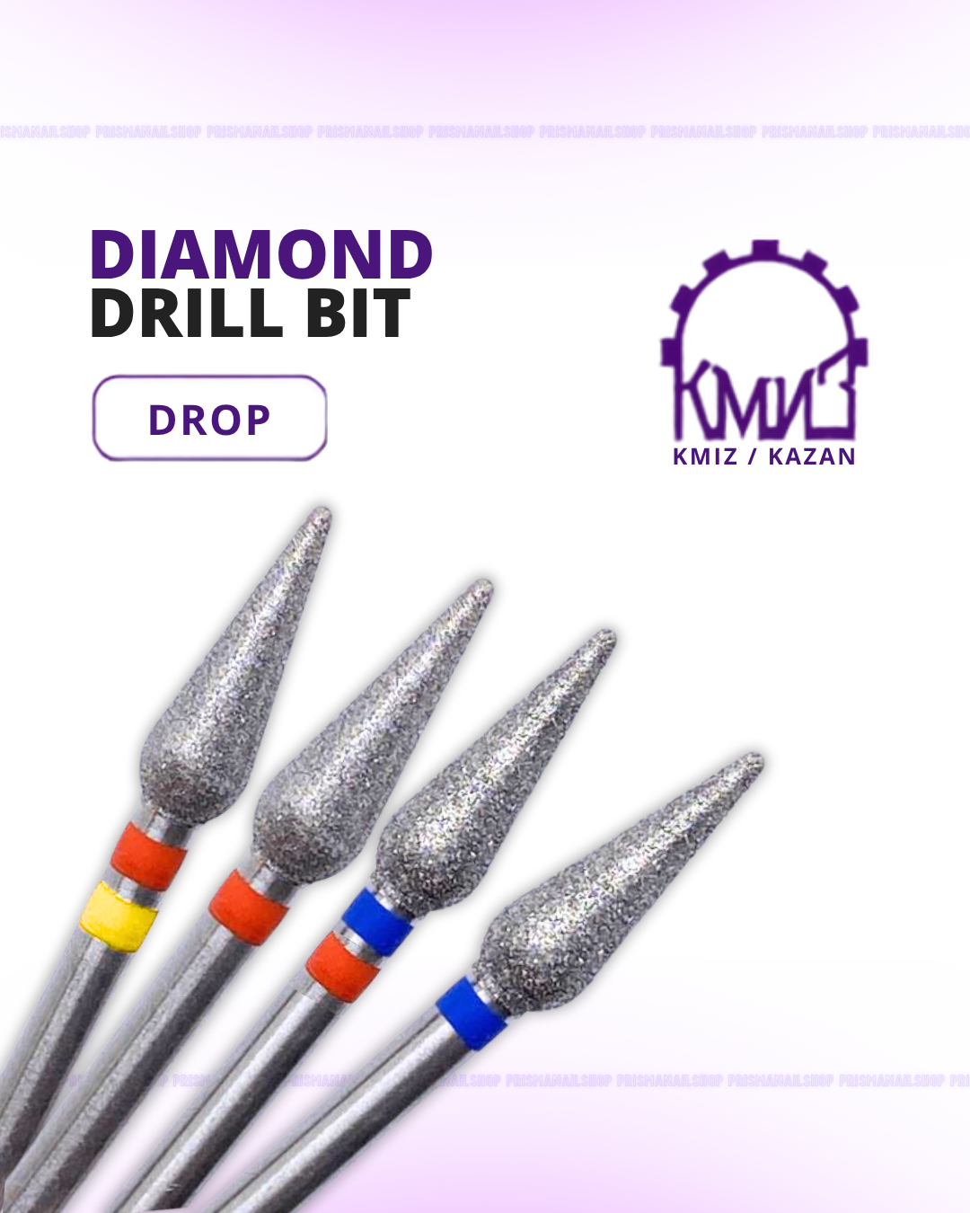 KMIZ Diamond Drop Nail Drill Bit 4.0