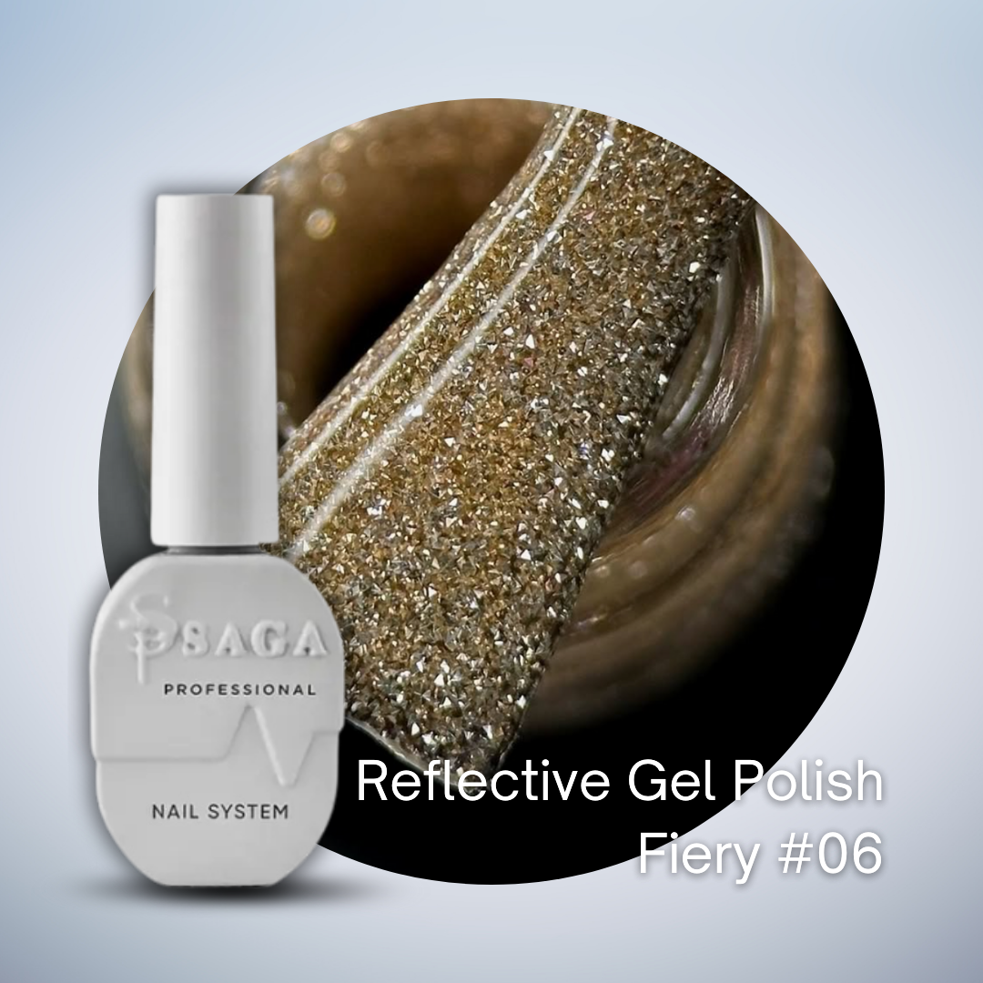 Saga Reflective "Fiery" Gel Polish