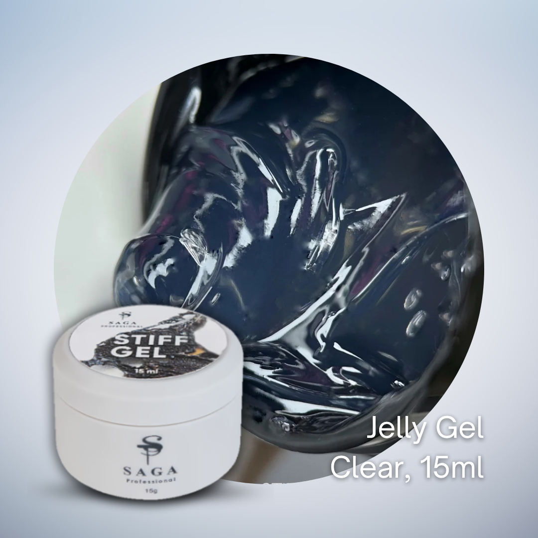 Saga Stiff Gel, (Jelly Gel), 15ml