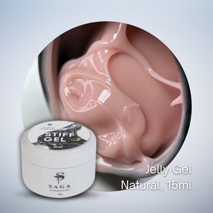 Saga Stiff Gel, (Jelly Gel), 15ml