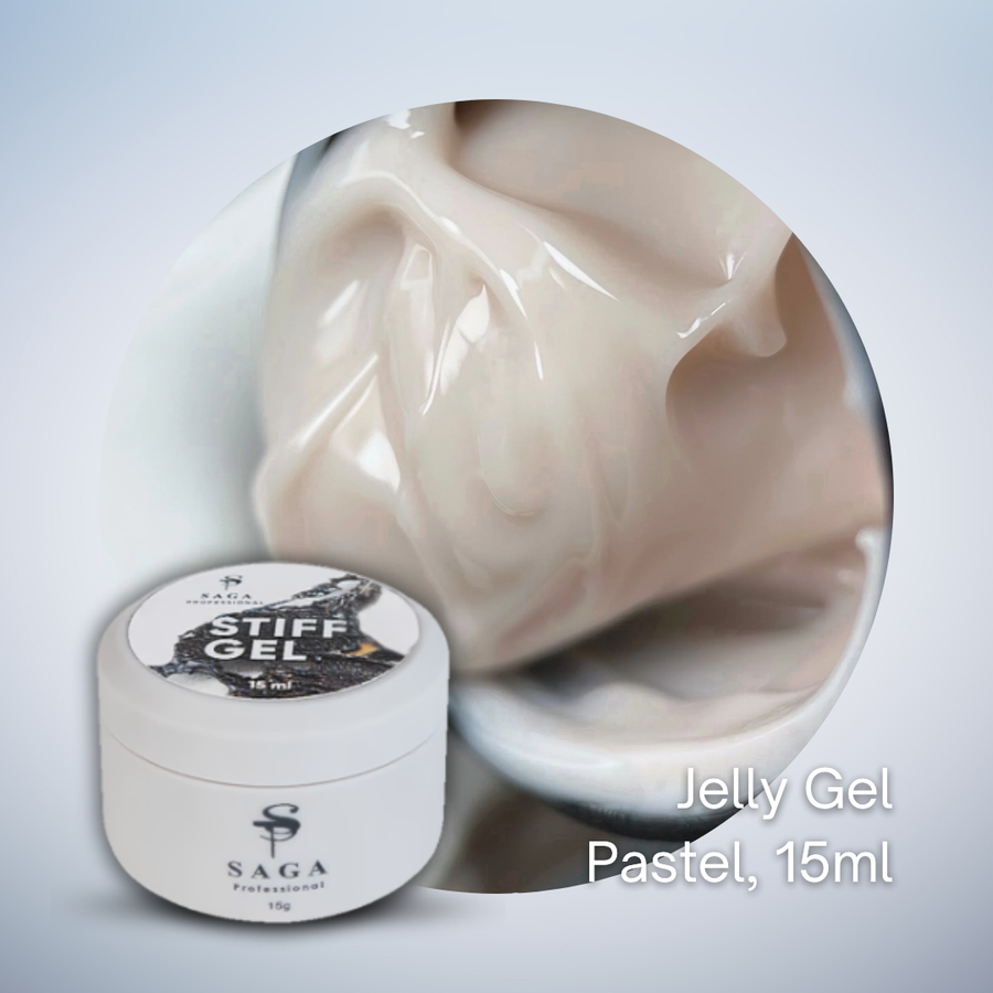 Saga Stiff Gel, (Jelly Gel), 15ml