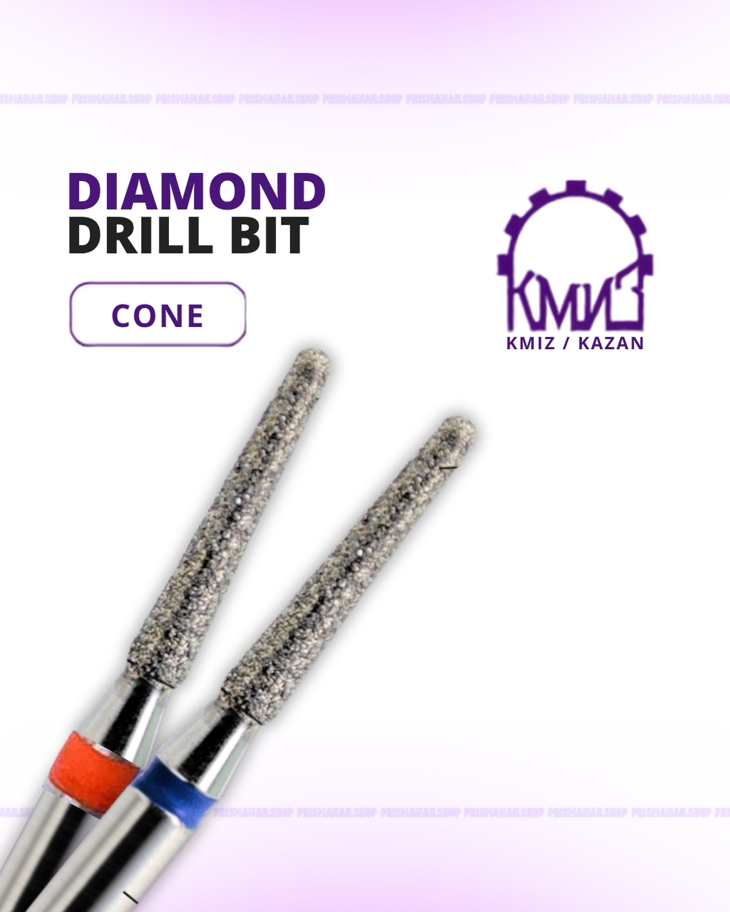KMIZ Diamond Cone Nail Drill Bit