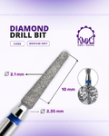 KMIZ Diamond Cone Nail Drill Bit