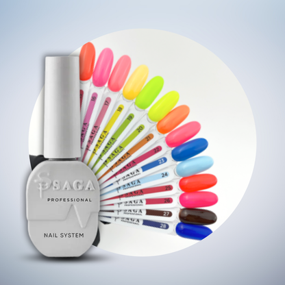 Saga Colorist Gel Polish, 10ml