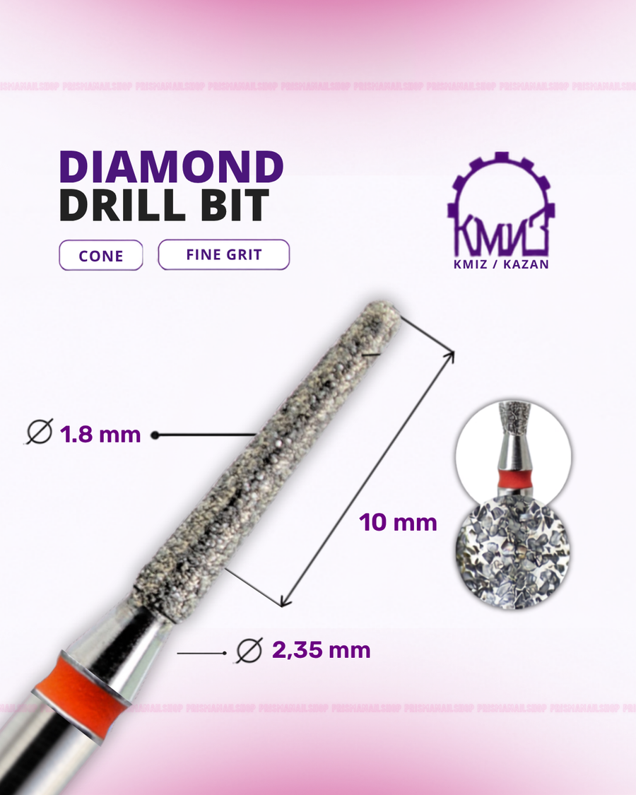 KMIZ Diamond Cone Nail Drill Bit
