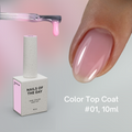 NAILSOFTHEDAY Color Top Coat , 10 ml