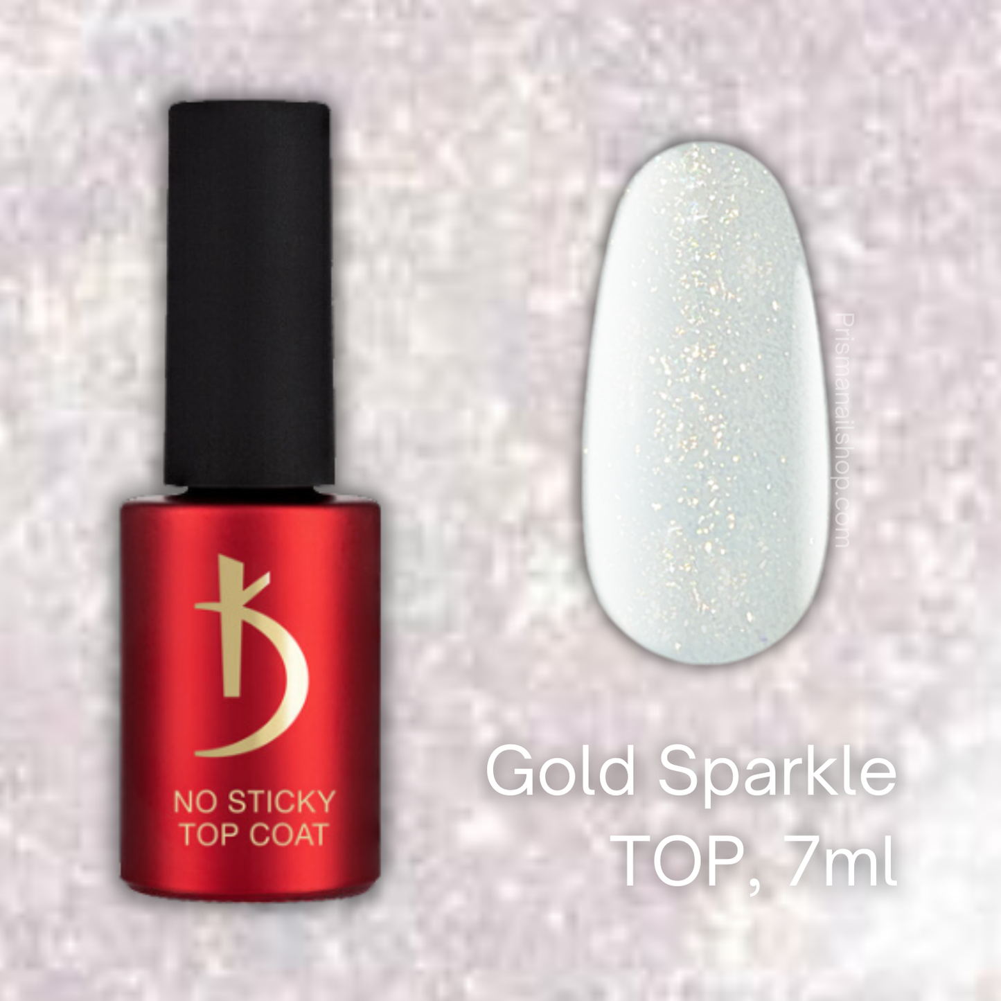 KODI Sparkle Top Coat, 7 ml