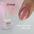 NAILSOFTHEDAY Color Top Coat , 10 ml