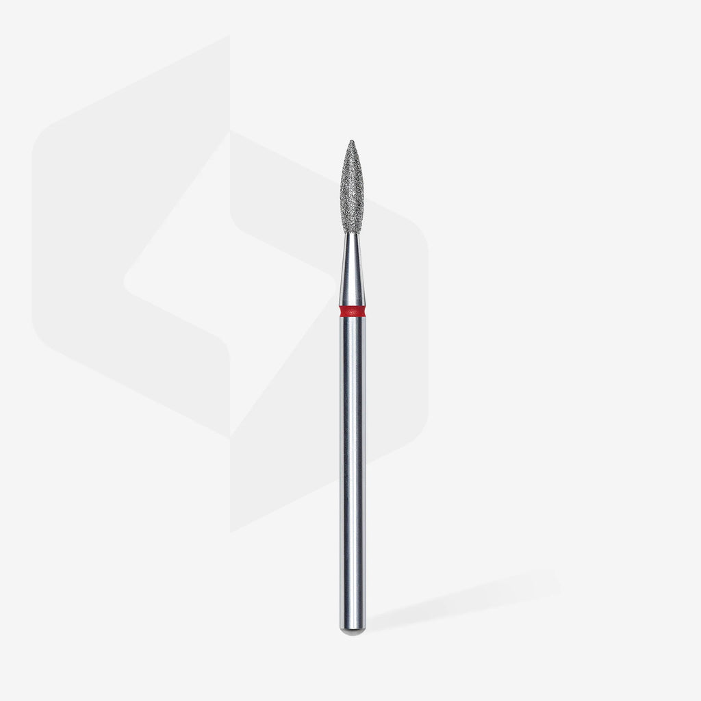 Staleks Diamond Bit "Dull Flame" 2.1 mm (Red/Blue)