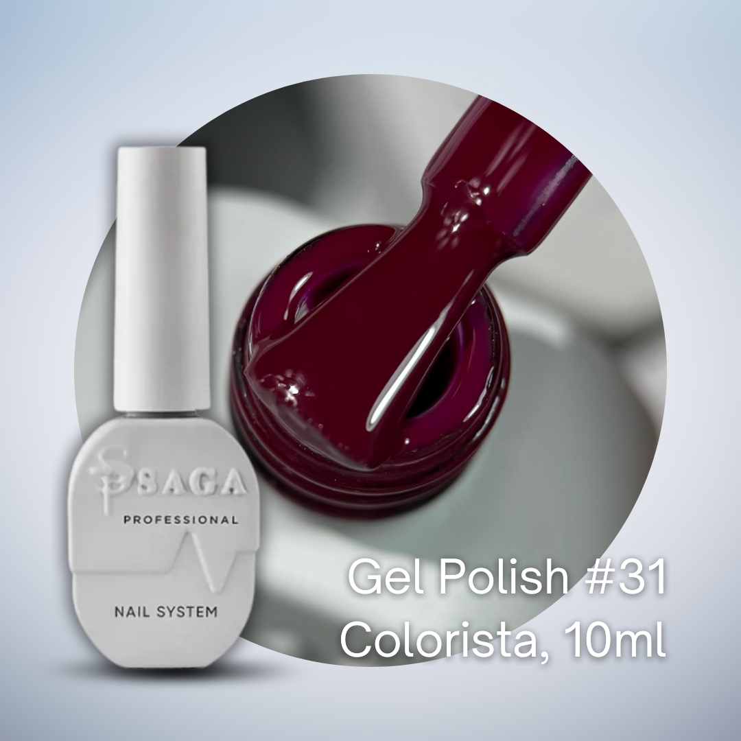 Saga Colorist Gel Polish, 10ml