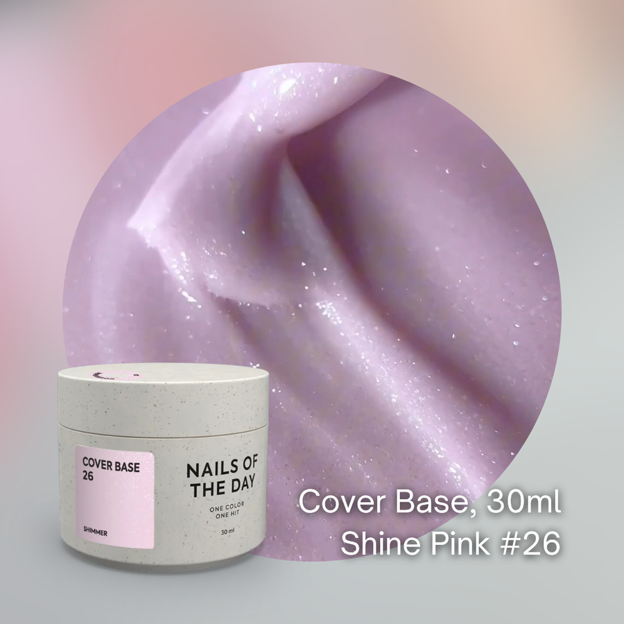 NAILSOFTHEDAY Shine Cover Base, 30 ml