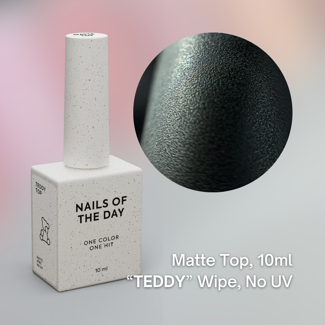NAILSOFTHEDAY Matte top coat, 10ml