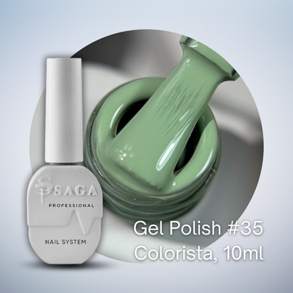 Saga Colorist Gel Polish, 10ml