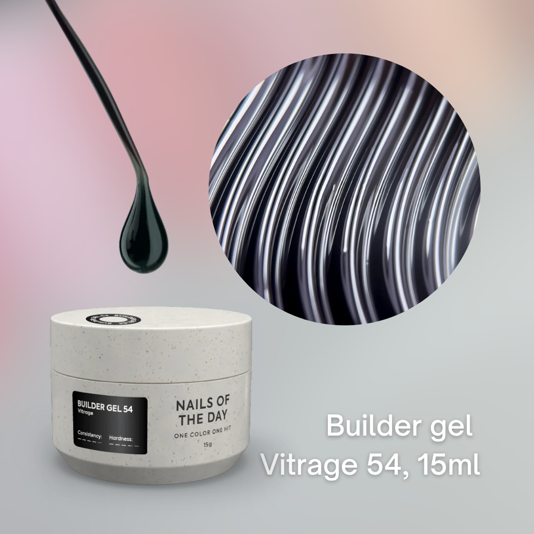 NAILSOFTHEDAY Vitrage Builder gel, 15ml