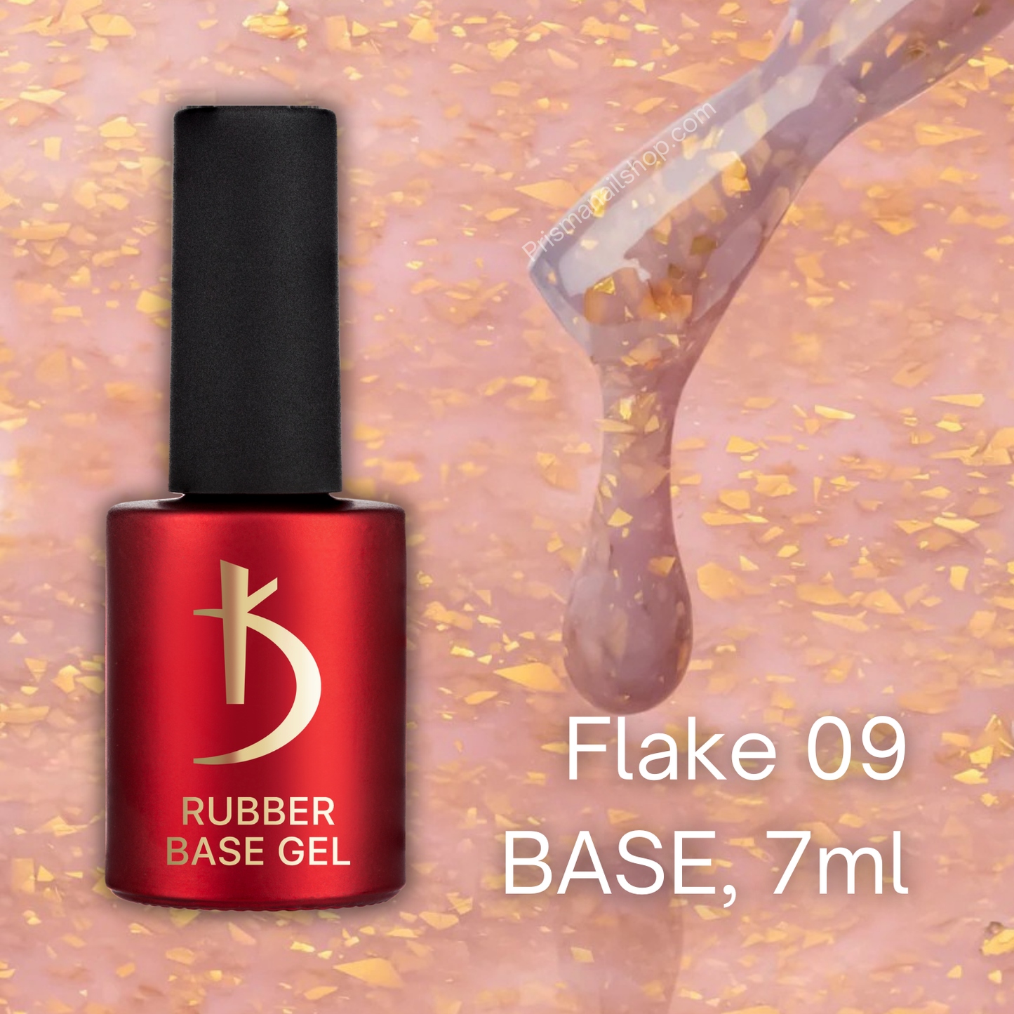 KODI "Flake" Rubber Base Gel, 7ml