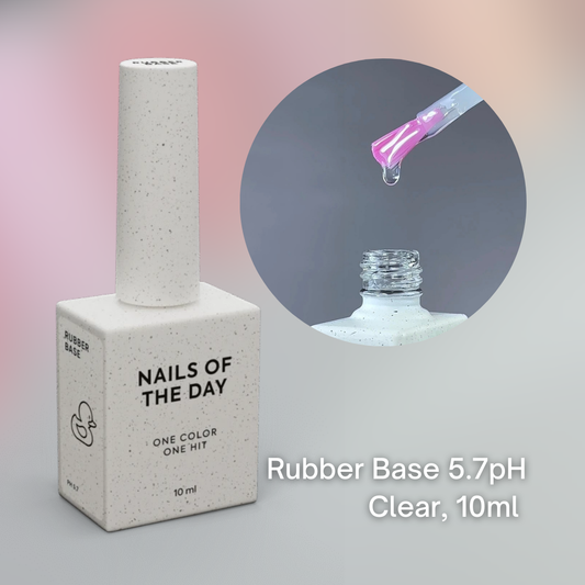 NAILSOFTHEDAY Rubber Base, 10ml / 30 ml