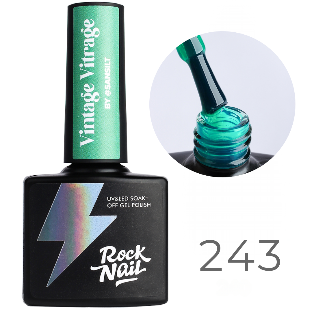 RockNail "Vintage Vitrage", gel polish 10ml