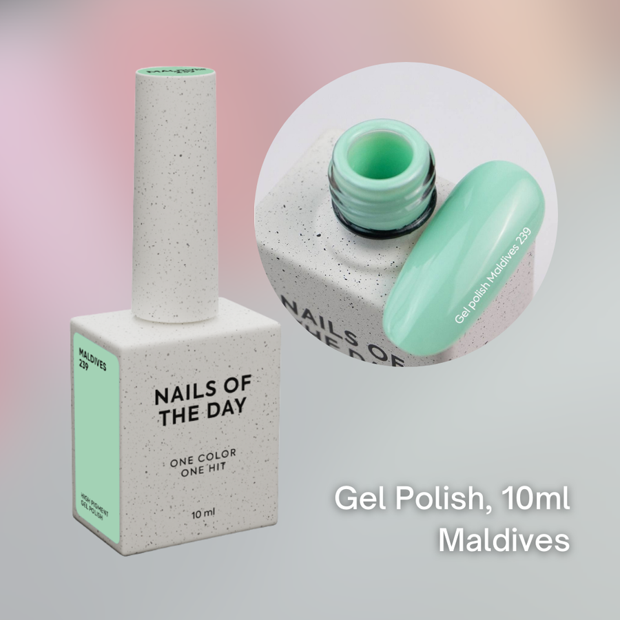 NAILSOFTHEDAY High Pigment Pastel gel polish, 10 ml