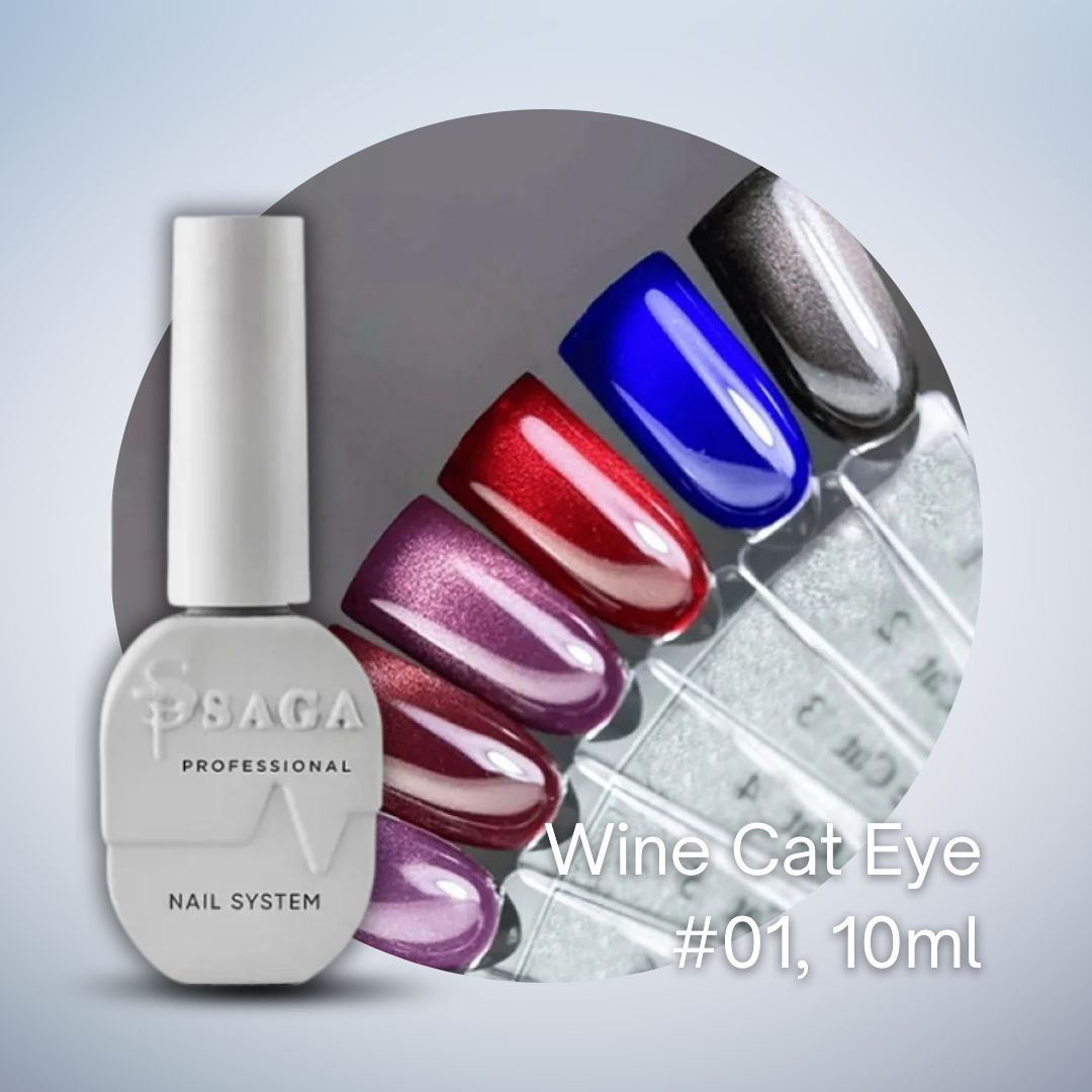 Saga Wine Cat Eye, 10ml
