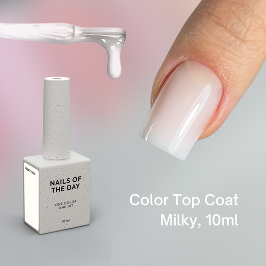 NAILSOFTHEDAY Color Top Coat , 10 ml