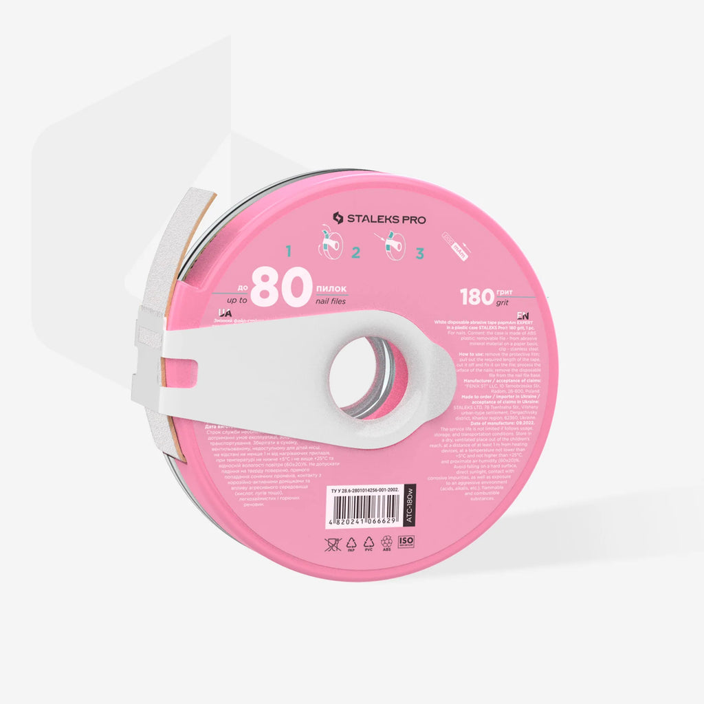 Staleks Files PRO EXPERT ATC-180 grit (white abrasive)