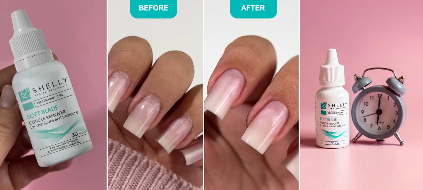 Shelly "Soft Blade" Cuticle Remover, 30ml