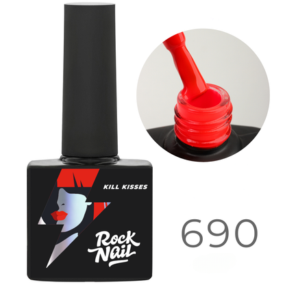 RockNail "Kill Kisses", gel polish 10ml